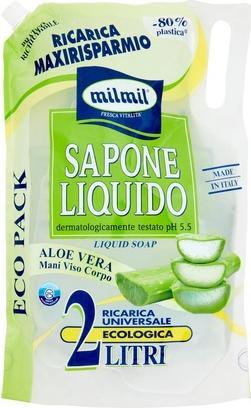 Mil Mil Flüssigseife Aloe Vera Universal Eco-Friendly Refill 2 Liter (Flüssigseife, 2000 ml)