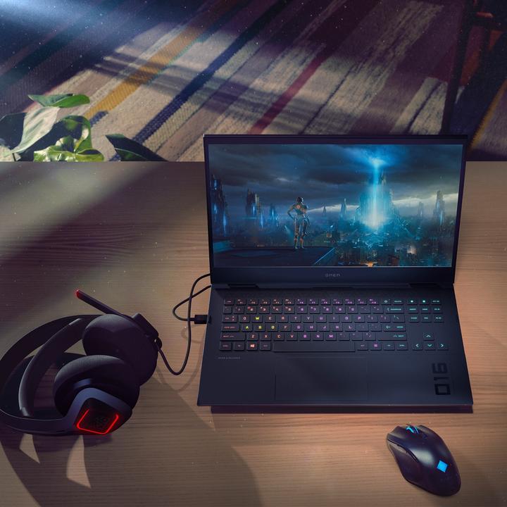 Produktbild HP Omen 16-b0004nd i7-11800H 16.1 RTX3060 Gaming laptop (16.10", Intel Core i7-11800H, 16 GB, 512 GB, Eng. Int.)