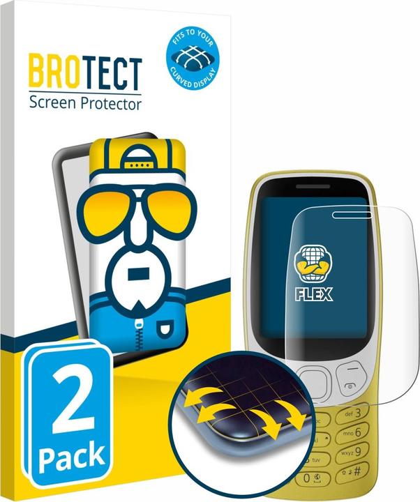 Image du produit BROTECT Full-Screen Protection (2 pièce(s), Nokia 3210)