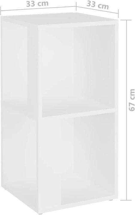 Produktbild VidaXL Eckregal (33 x 33 x 67 cm)