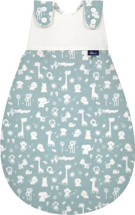 Actual product image Alvi Sleeping bags Baby-Mäxchen outer bag - Animals -
