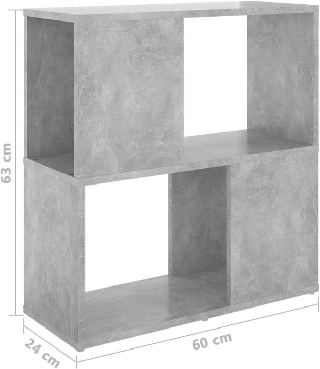 Produktbild VidaXL Bücherregal (60 x 24 x 63 cm)