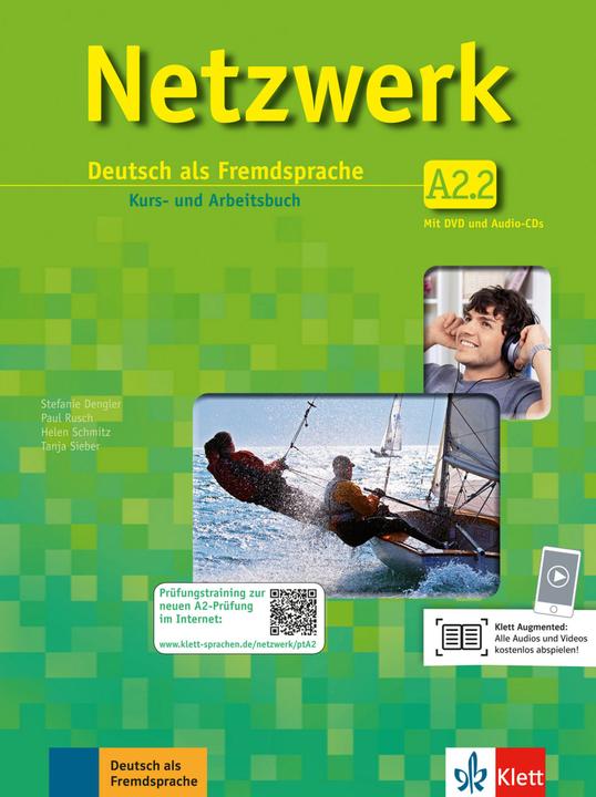 Actual product image Netzwerk / Kurs- und Arbeitsbuch A2, Teilband 2 mit 2 Audio-CDs und DVD (German, Tanja Mayr-Sieber, Helen Schmitz, Stefanie Dengler, Paul Rusch, 2013)