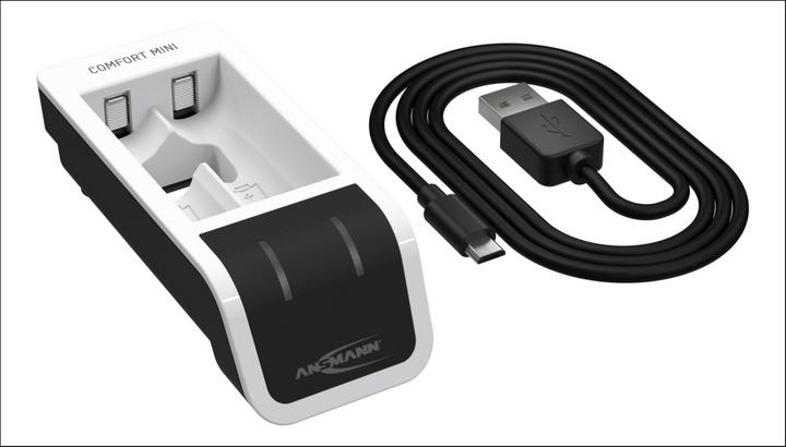 Image du produit Ansmann Mini chargeur Comfort (1 pcs, AAA, AA, 800 mAh, Piles rechargeables + chargeur)