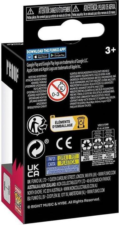 Immagine prodotto Funko BTS POP! Portachiavi in vinile 4 cm RM Display (12)