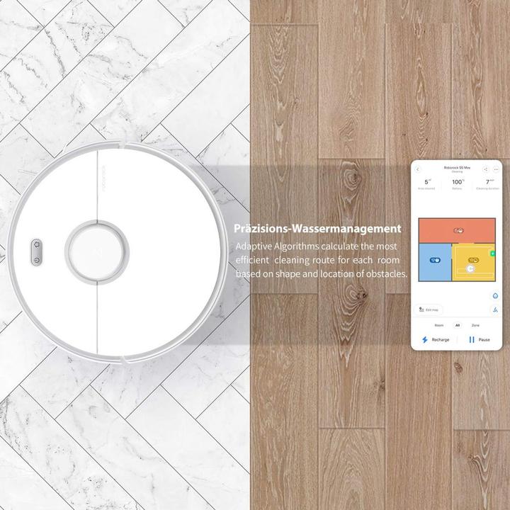 Image du produit Roborock S5 Max (Robot d'aspiration et de nettoyage)