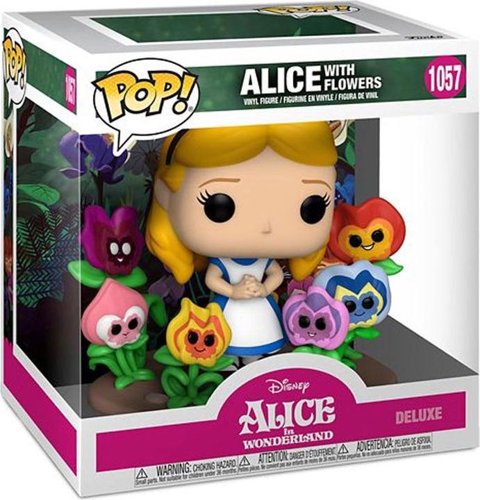Actual product image Funko Pop! Disney Alice 70th : Alice w/ Flowers