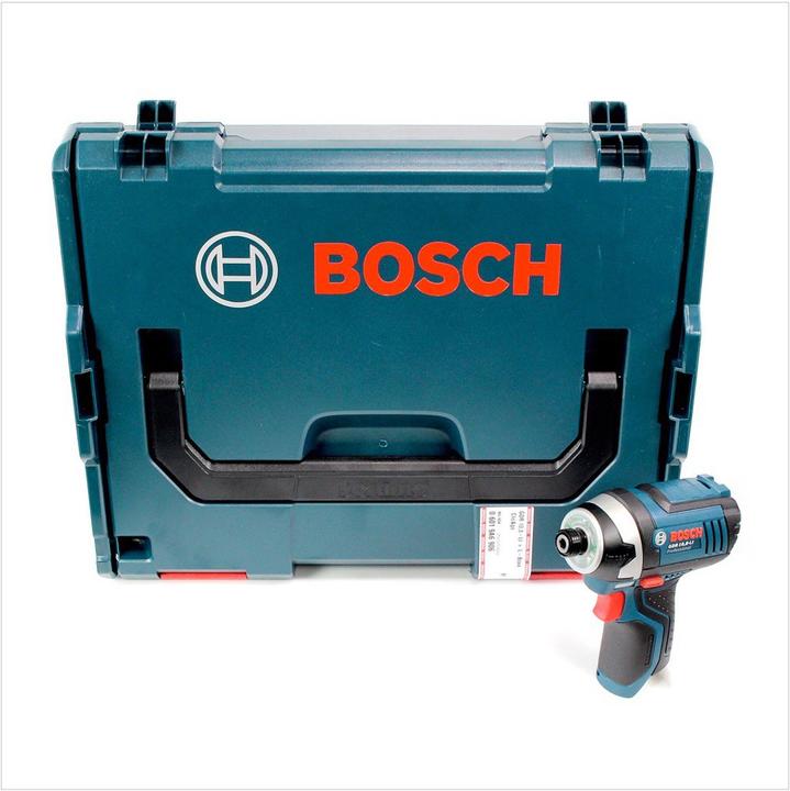 Produktbild Bosch Professional Bosch GDR 10,8 V-LI Akku Drehschlagschrauber 105Nm Solo ( 06019A6906 ) + L-Boxx - ohne Akku, ohne La (Akkubetrieb)