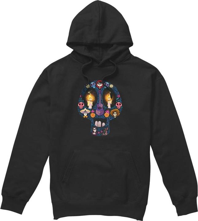 Actual product image La Maison du Coco Mens Day Of The Dead Ernesto Miguel Hector Skull Hoodie (M)