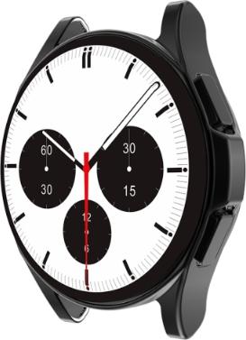Actual product image Cover-Discount Galaxy Watch 4 46mm - Rubber Protection Case black
