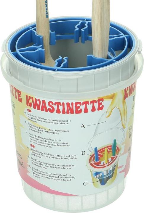 Actual product image Peka Pinselfabrik Brush pot Kwastinette