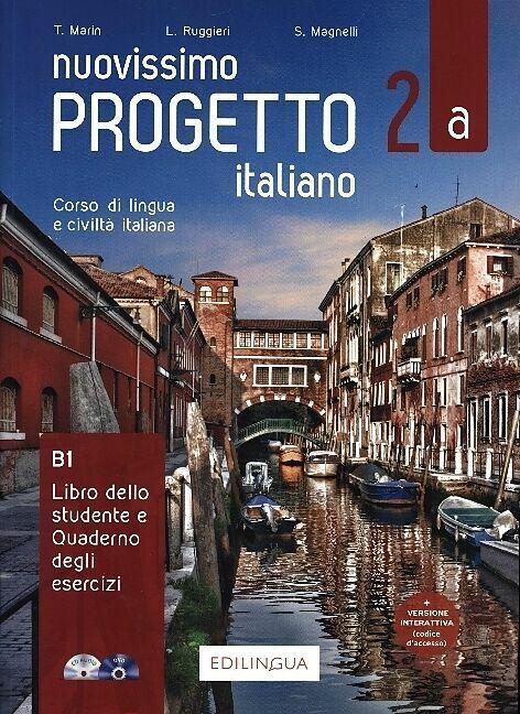 Immagine prodotto Progetto Italiano Nuovo di zecca 2A Viaggio + Esercizio + CD/DVD (Tedesco, Telis Marin, 2020)