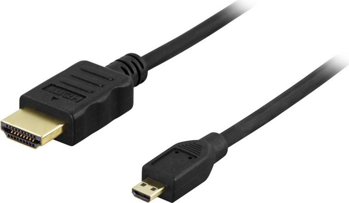 Immagine prodotto Deltaco HDMI-1033 - 3 m - HDMI Tipo D (microfono) - HDMI Tipo A (standard) - 10,2 Gbit/s - Nero (3 m, HDMI)