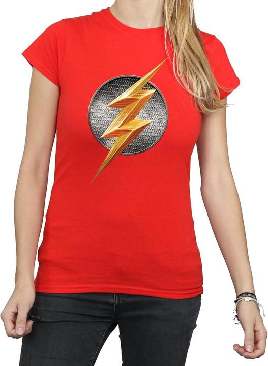 Immagine prodotto The Flash Maglietta in cotone con logo donna/donna (L)