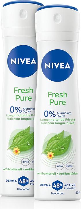 Actual product image NIVEA Fresh Pure Spray DUO (Spray, 300 ml)