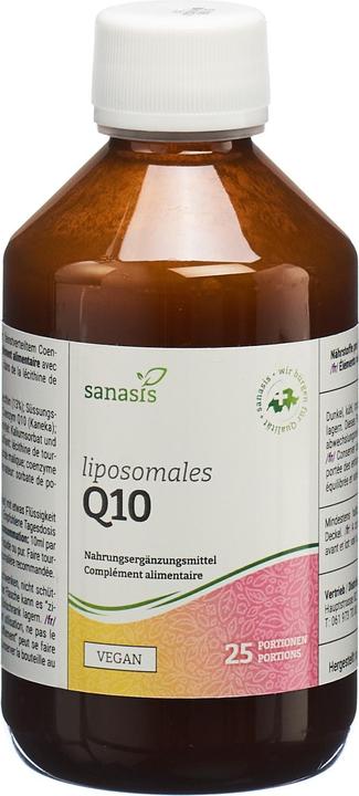 Produktbild Sanasis Q10 liposomal Fl 250 ml (1 Stück, Flüssigkeit)