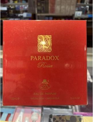 Produktbild Fragrance World Paradox Rossa By Fa Paris Eau De Parfum 100ml 3.4 Fl Oz (Eau de Parfum)