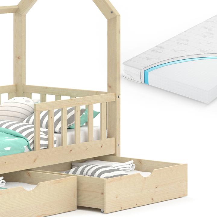Produktbild VitaliSpa Hausbett Wiki (80 x 160 cm)