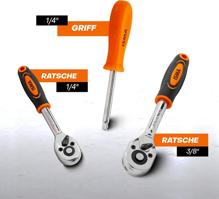 Actual product image Isma 108-teiliges Werkzeugset für Montage-, Schlosser- und Reparaturarbeiten (108 pieces)