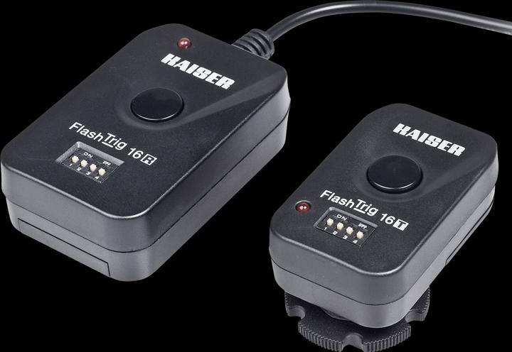 Image du produit Kaiser Fototechnik Déclencheur de flash de studio sans fil FlashTrig 16 Set (Funk)