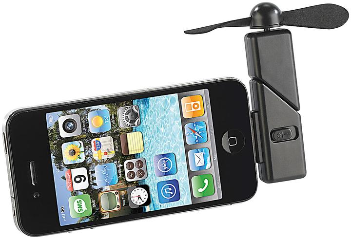 Image du produit Callstel Mini-ventilateur pour iPhone & iPod touch avec connecteur Dock, 30 broches