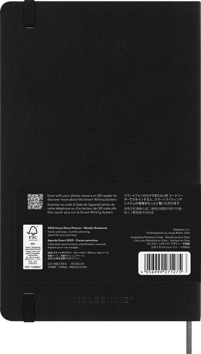 Actual product image Moleskine Smart (A5, English)