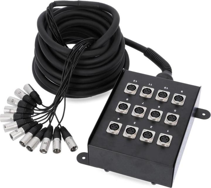 Actual product image AH Cables Multicore cable 10 m K12C10 An (0.33 m, XLR)
