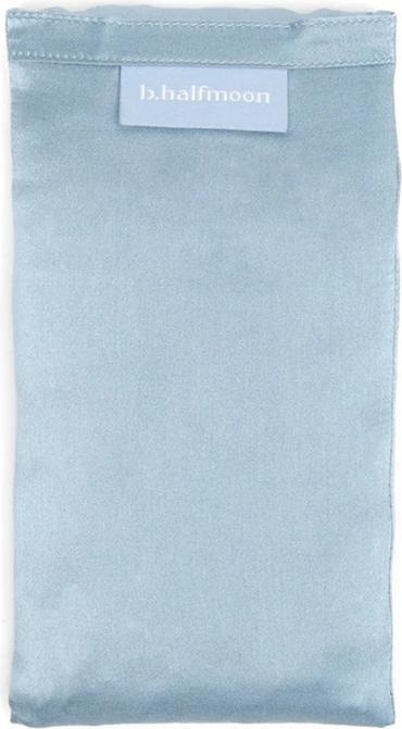 Actual product image B, halfmoon Silk eye pillow
