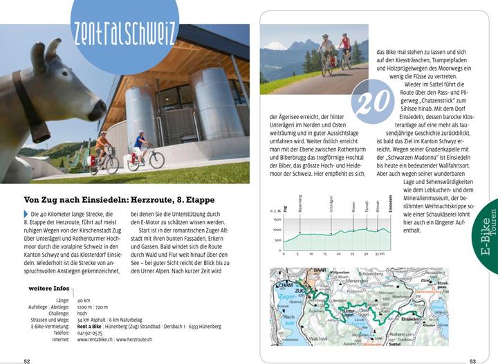 Produktbild E-Bike Touren Erlebnis Schweiz (Deutsch, Hallwag Kümmerly, 2022)