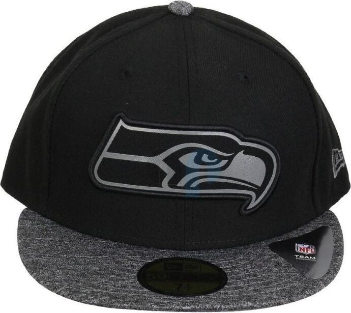 Image du produit New Era NFL - Seattle Seahawks - Grey Collection 59Fifty Cap Noir 6 7/8 (56)