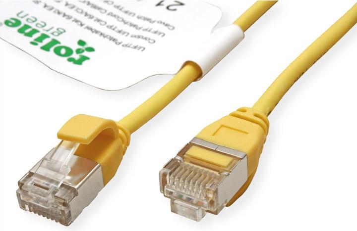 Produktbild Roline U/FTP Patchkabel Kat.6A (Class EA), LSOH, slim (U/FTP, CAT6a, 5 m)