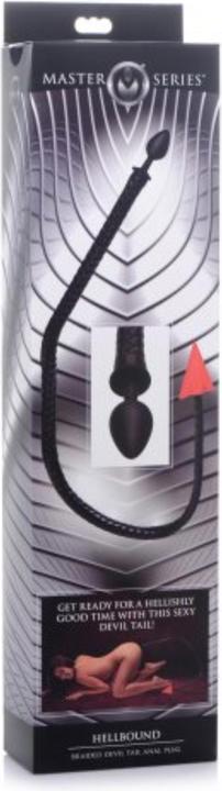 Produktbild Master Series Hellbound Analplug mit Teufelsschwanz
