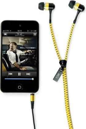 Produktbild Hi-Fun hi-Zip Headset Gelb (Kabelgebunden)