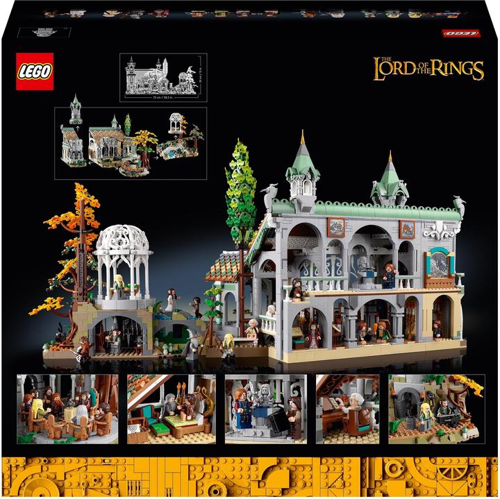 Produktbild LEGO Bruchtal (10316, LEGO Lord of the Rings, LEGO Seltene Sets)