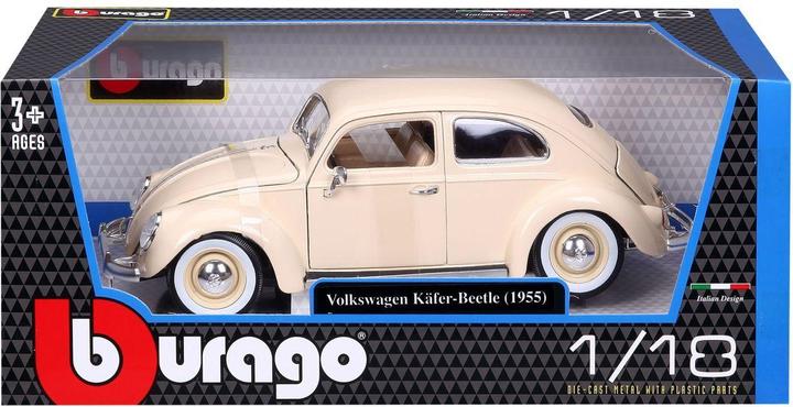 Immagine prodotto Bburago 18-12029 1:18 VOLKSWAGEN KAFERT-BEETLE BLUE (4)