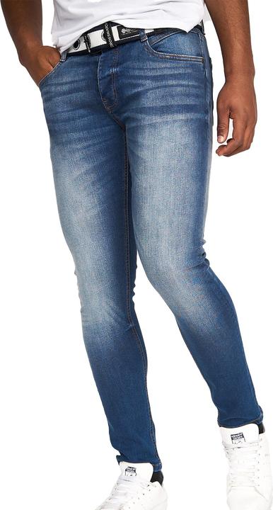 Actual product image Crosshatch Mens Barbeck Slim Jeans (38)
