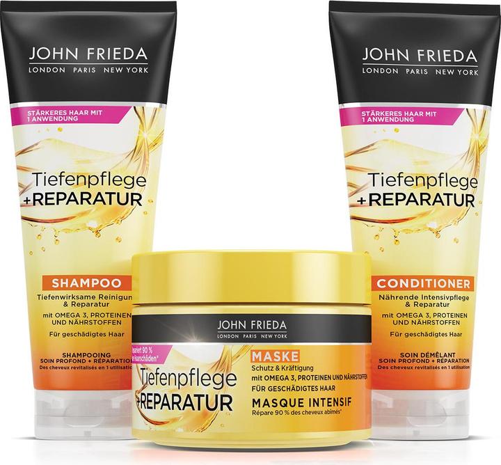 Image du produit John Frieda Soin en profondeur & réparation (250 ml, Shampoing liquide)