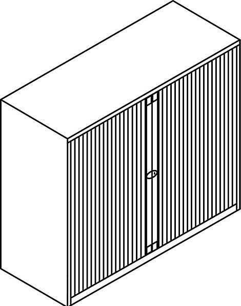 Produktbild Bisley Eurotambour (120 x 43 x 103 cm)