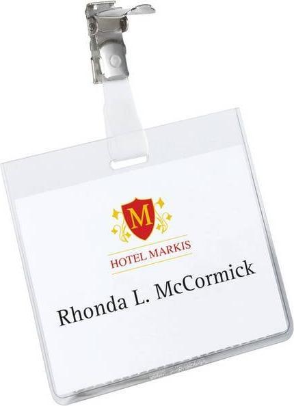 Produktbild Durable Namensschild Clip 90 x 60 mm
