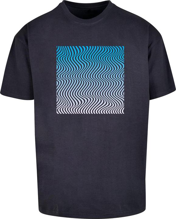 Image du produit Merchcode Summer - Tee surdimensionné lourd à motif ondulé - 116819 (XXL)