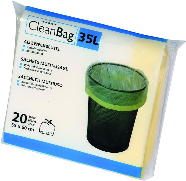 Cleanbag Borsa multiuso (20 x, 35 l)