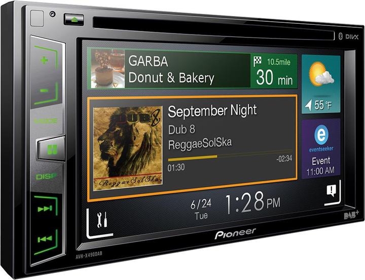 Image du produit Pioneer AVH-X490DAB antenne DAB incluse