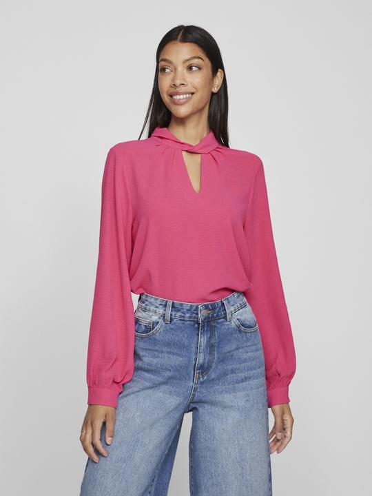 Produktbild Vila High Neck Oberteil mit langen Ärmeln (38)