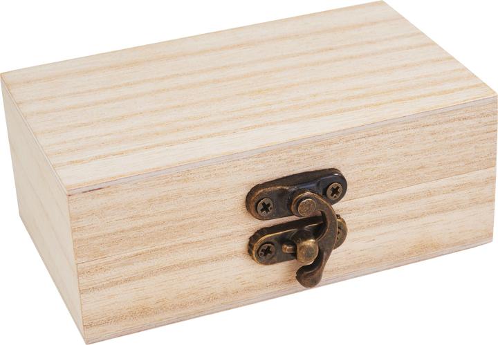 Produktbild VBS Holzkästchen, 8 Stück, Rohholz, 10 x 3,8 x 5,9 cm