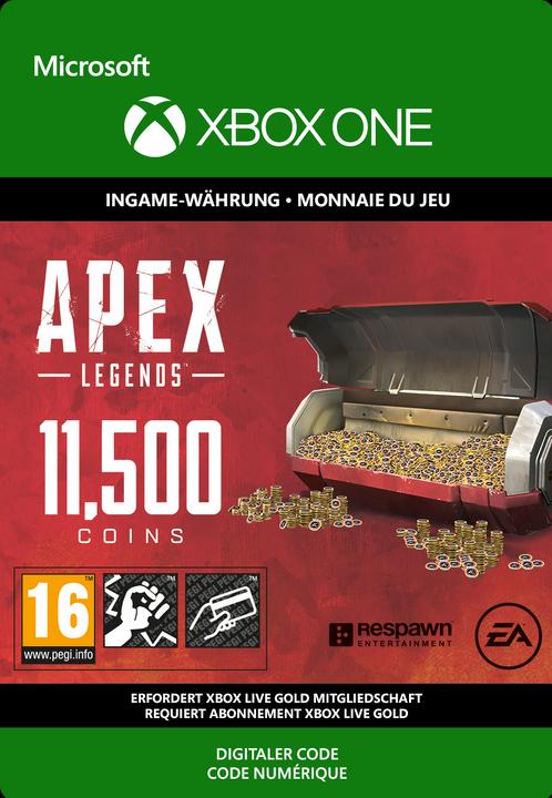 Produktbild Microsoft Xbox APEX Legends 11500 Coins Download Code
