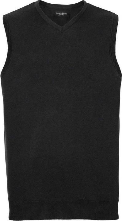 Actual product image Russell Mens Knitted V Neck Sleeveless Sweatshirt (4XL)