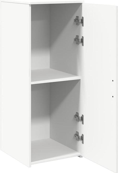 Actual product image VidaXL Storage cabinet White 40x45x103.5 cm Wood-based cabinet Filing cabinet