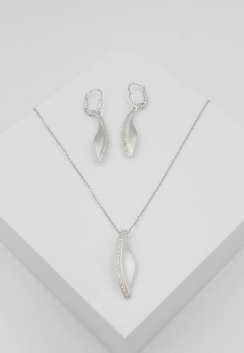 Immagine prodotto Muau Set di gioielli (Argento 925, Placcato in rodio)