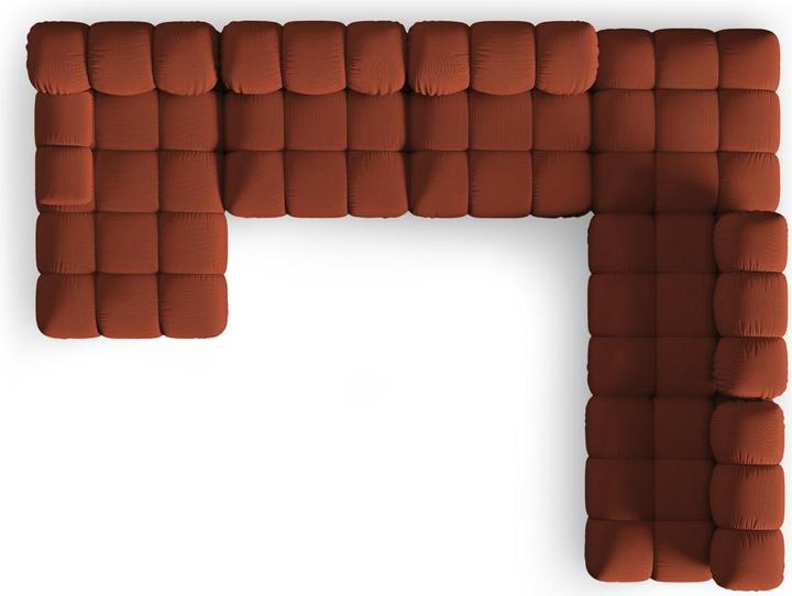 Actual product image Micadoni Modular Panoramic Right Corner Sofa, "Bellis", 7 Seats, 376x282x70Made in Europe (Sofa landscape)