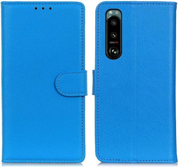 Produktbild MU Classic Litchi Leder Bookcover Series (Sony Xperia 5 III)